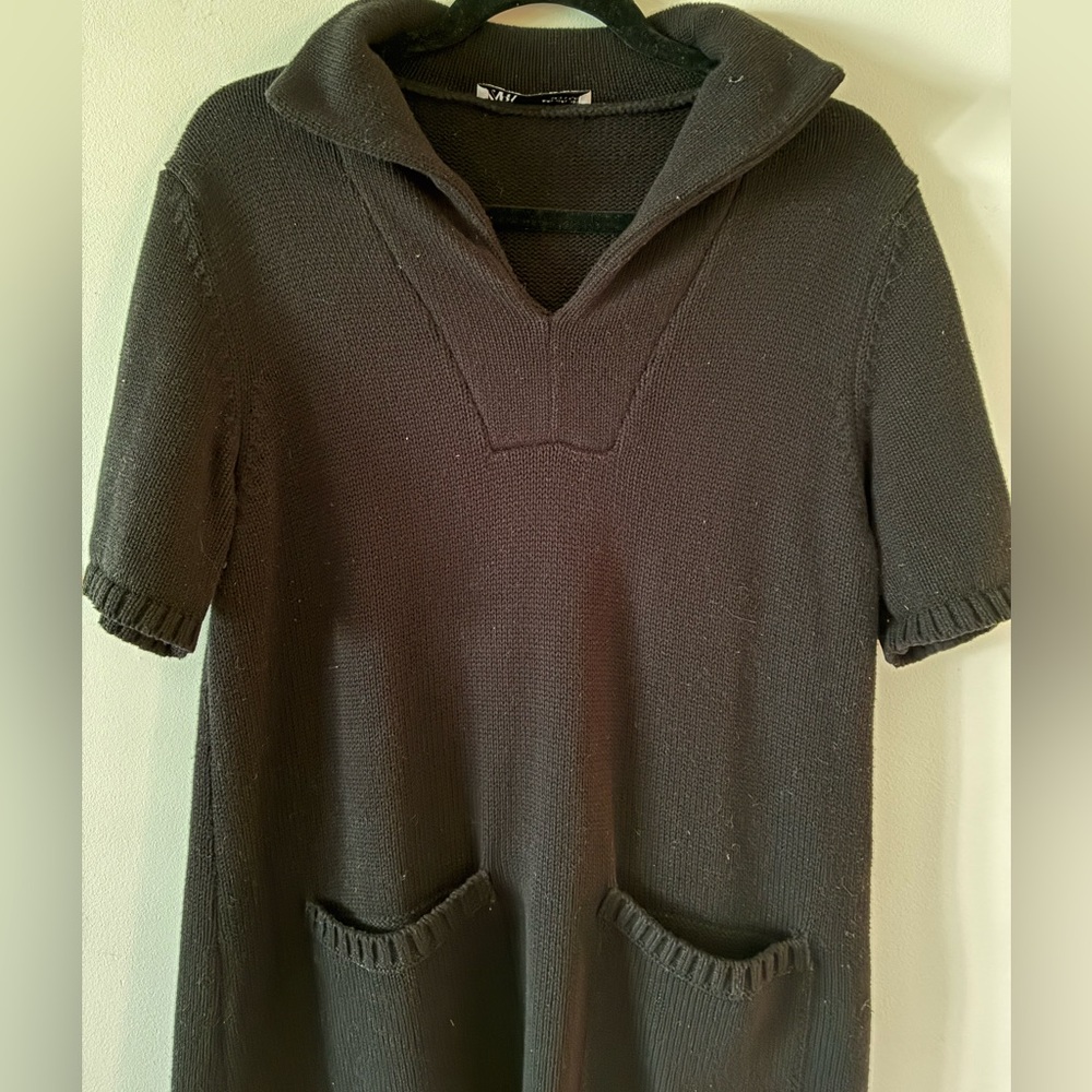 Zara Black Knit Dress